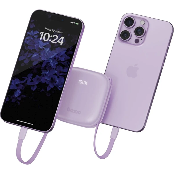 Energea Bazic GoPower Fusion powerbanka 10000mAh s kabely fialová - Powerbanky - Obrázek ffdffcfef3dc4ebab21c4d99f0596bac